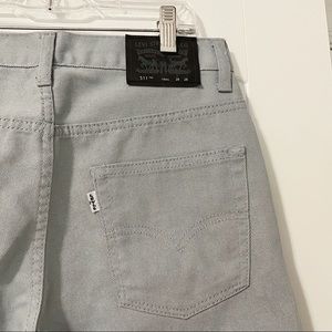 LEVIS 511 SLIM GRAY JEANS